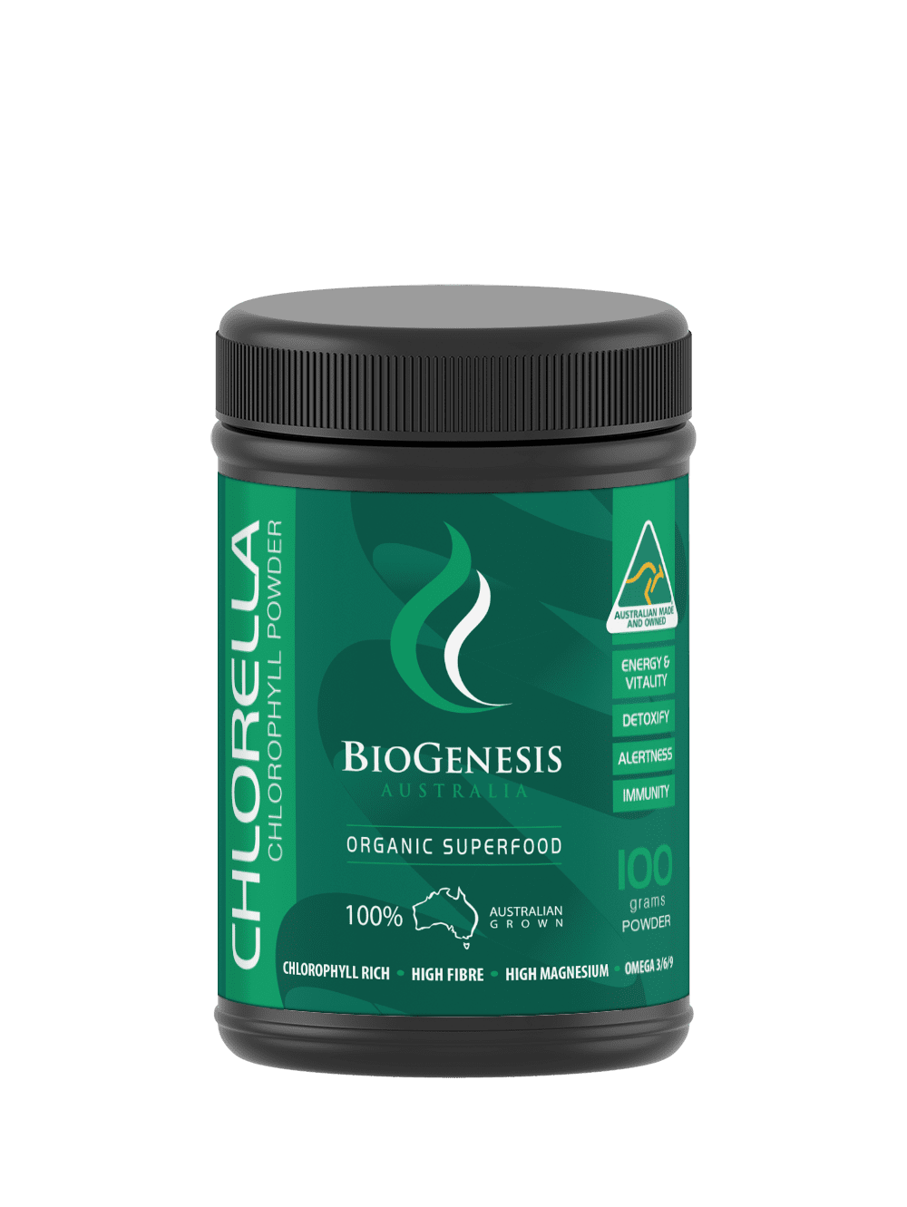Biogenesis Chlorella Powder 200 gm Conscious Living Magazine